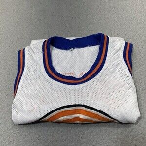 Michael Jordan Basketball Jersey Tune Squad Mens Small White Blue Warner Bros 23